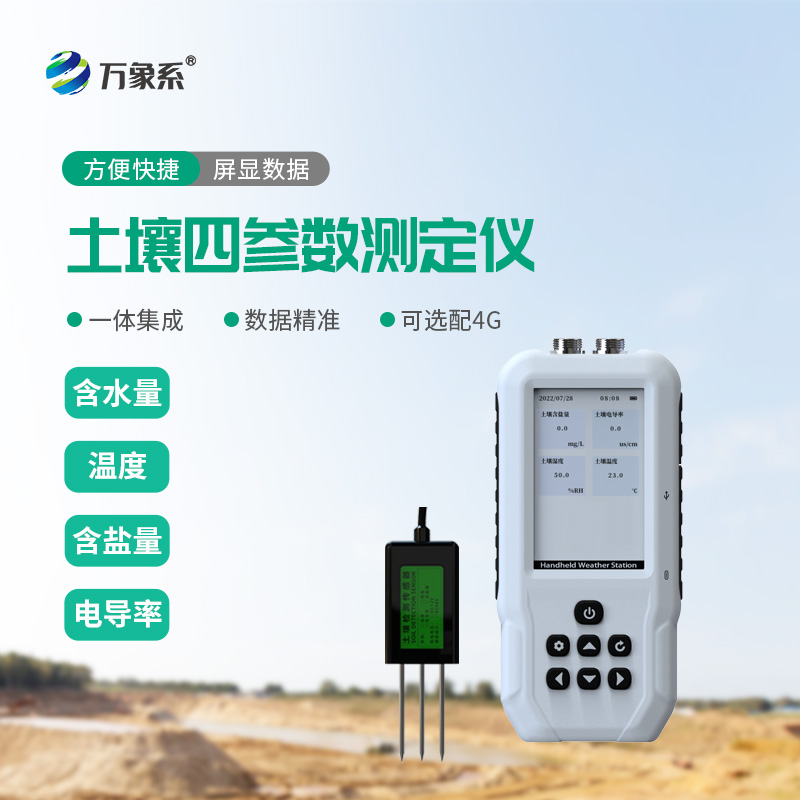??土壤水分溫度鹽分速測儀：精準測土，為農業科研與種養保駕護航