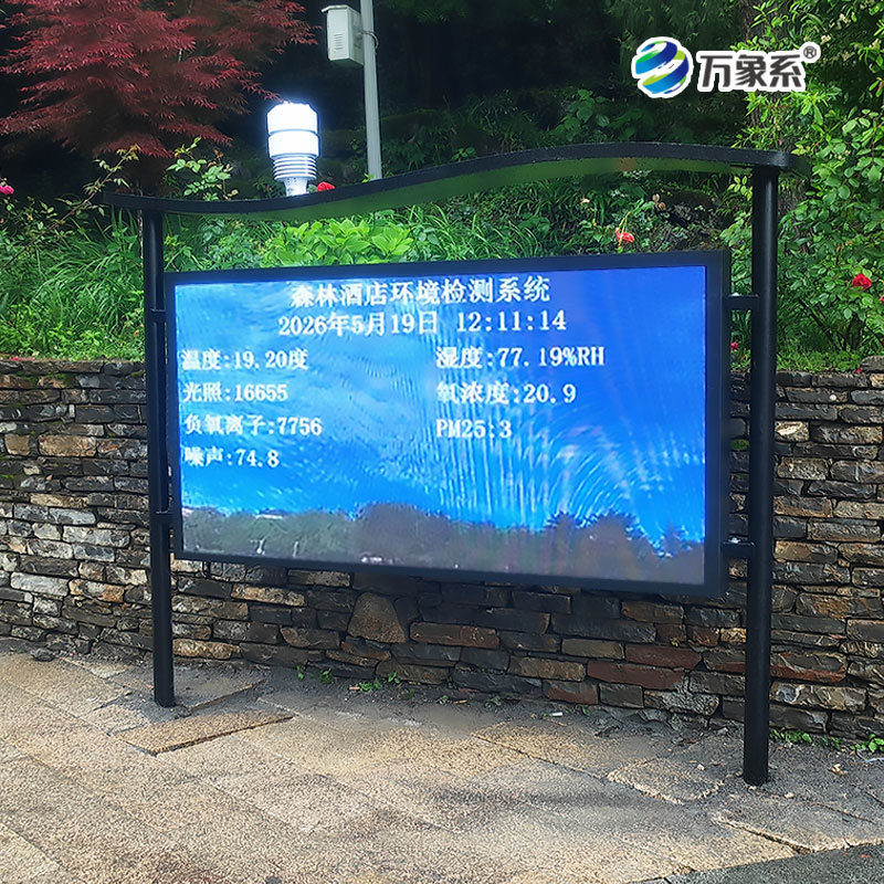 重慶市酉陽負氧離子監(jiān)測站安裝案例